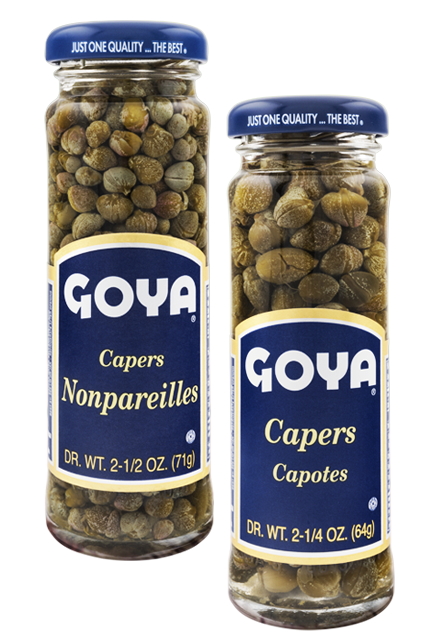Alcaparras Goya capotes and nonpareilles