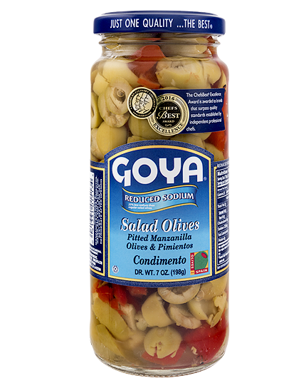 Salad Olives reducido en sodio Goya