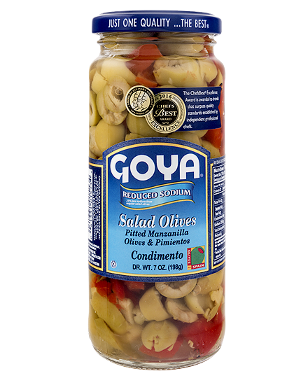 Reduced Sodium Salad Olives