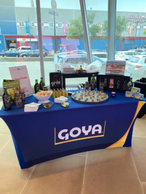 Goya products great match tasting