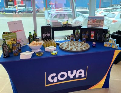 Goya products great match tasting