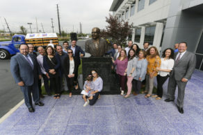 Goya Foods sculpture