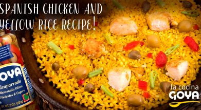 Spanish Chicken and Yellow Rice Recipe!