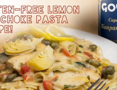 Gluten-Free Lemon Artichoke Pasta Recipe!