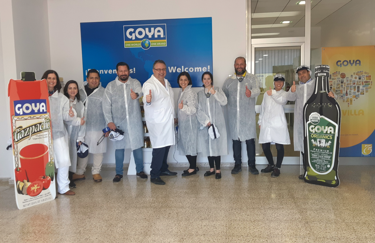 Visita a Goya España | Visit at Goya España