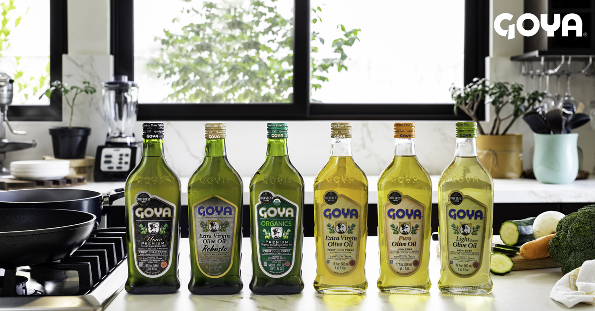 Cooking with Goya Olive Oils